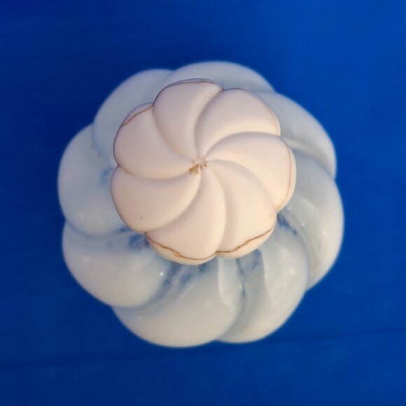 Vintage Fenton Opalescent Swirl Perfume Bottle - Picture 2 of 5